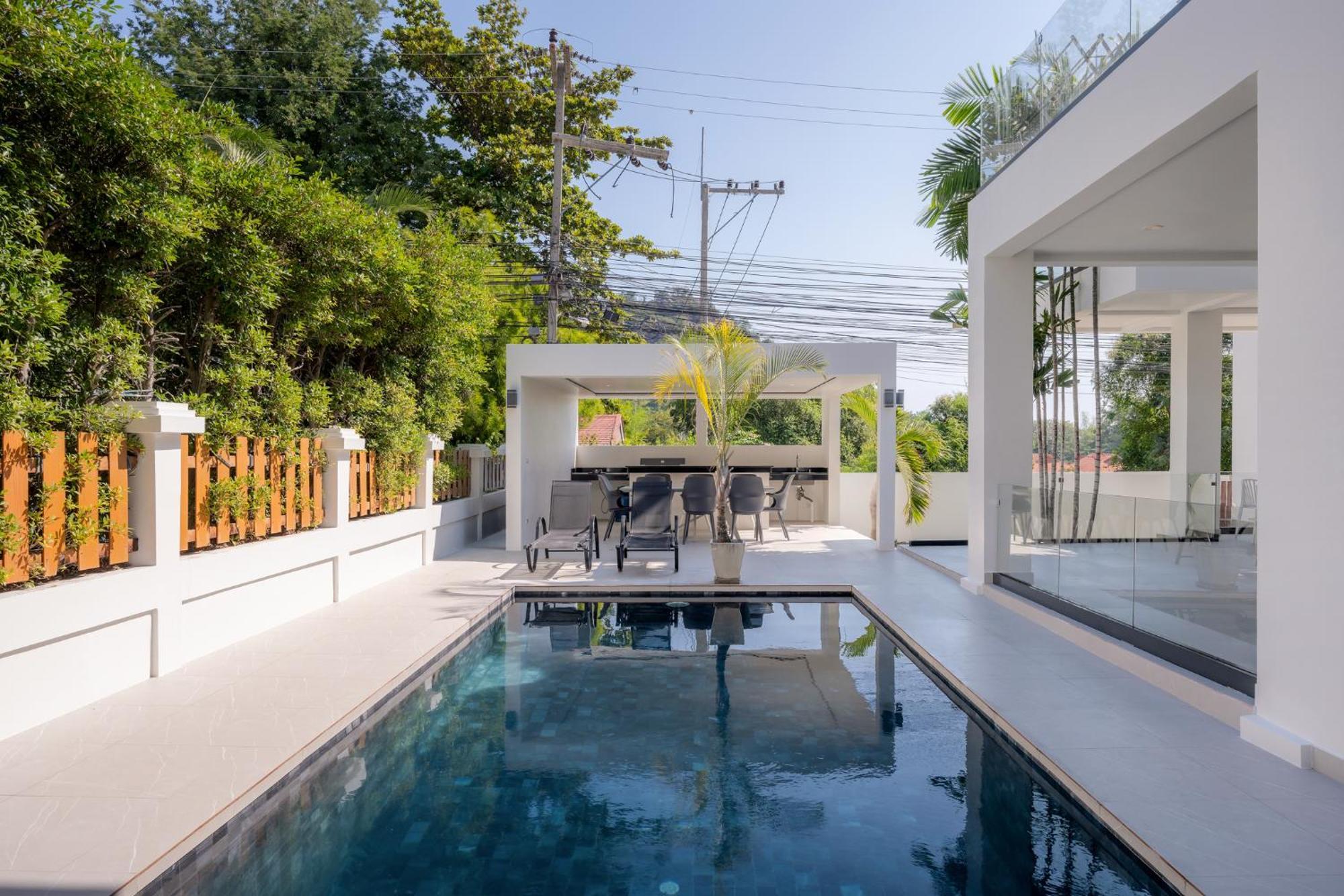 Stunning Villa With Pool And Tropical Garden Хуахін Екстер'єр фото