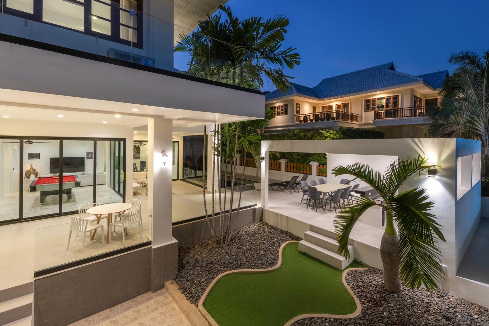 Stunning Villa With Pool And Tropical Garden Хуахін Екстер'єр фото