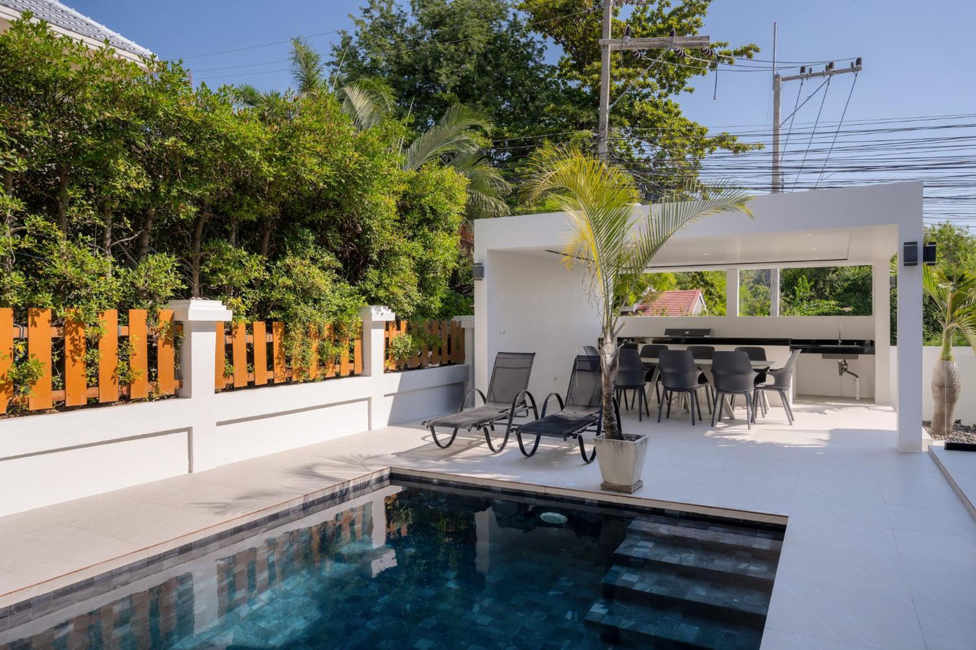 Stunning Villa With Pool And Tropical Garden Хуахін Екстер'єр фото