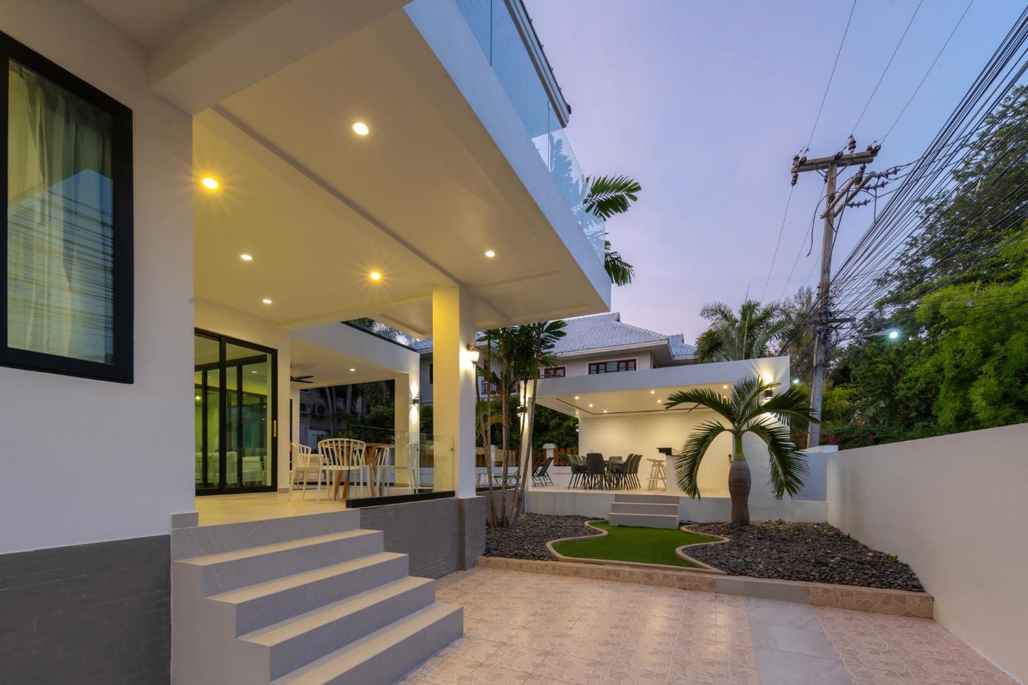Stunning Villa With Pool And Tropical Garden Хуахін Екстер'єр фото