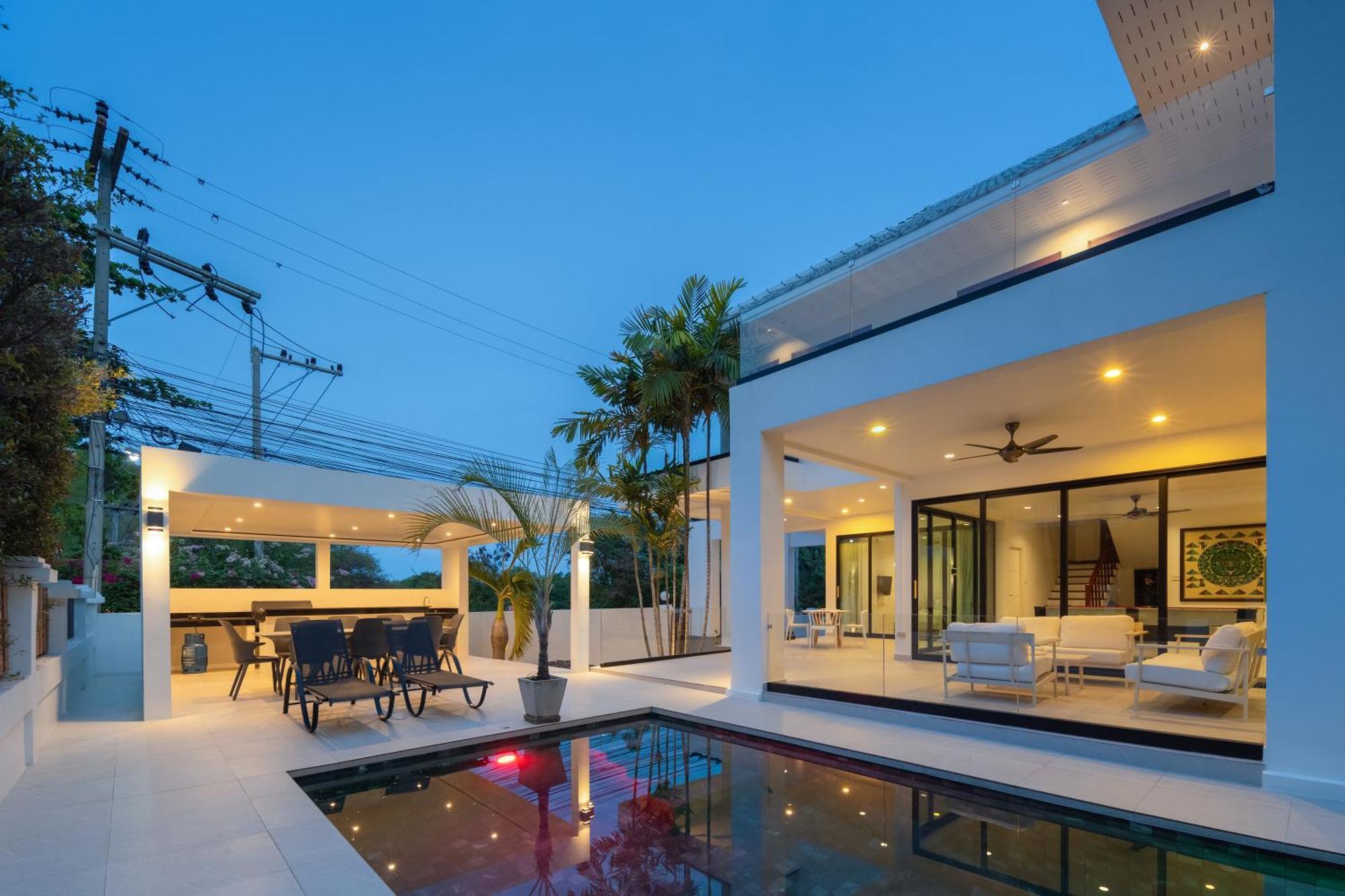 Stunning Villa With Pool And Tropical Garden Хуахін Екстер'єр фото